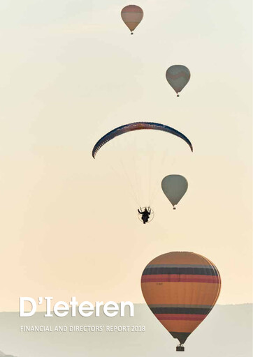 Vorschaubild D'Ieteren Group Finanzbericht 2018