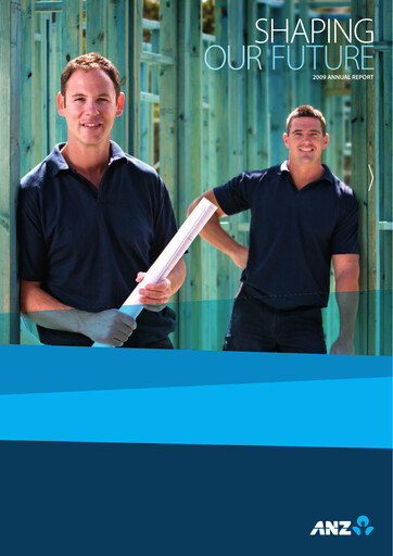 Thumbnail ANZ Bank Annual Report 2009