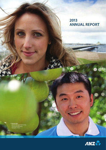 Thumbnail ANZ Bank Annual Report 2013