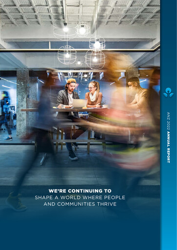 Thumbnail ANZ Bank Annual Report 2022