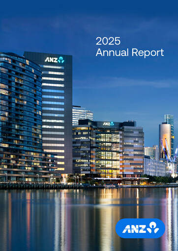Thumbnail ANZ Bank Annual Report 2025