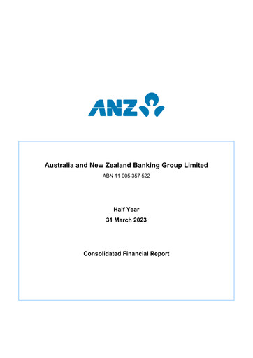 Thumbnail ANZ Bank Half-year Report 2023-h1