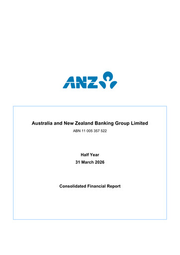 Thumbnail ANZ Bank Half-year Report 2026-h1