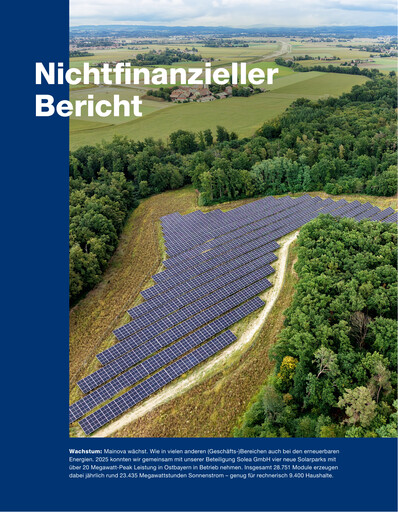 Thumbnail Mainova ESG Report 2025