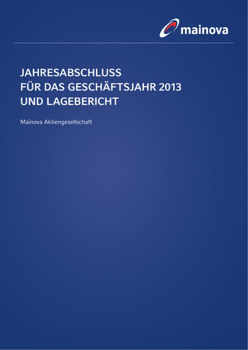 Vorschaubild Mainova Finanzmitteilung 2013