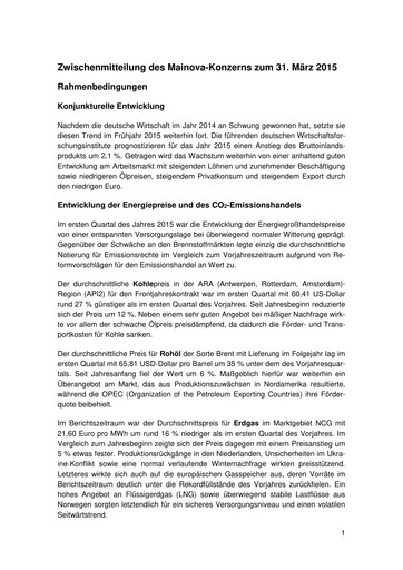 Thumbnail Mainova Quarterly Report 2015-q1