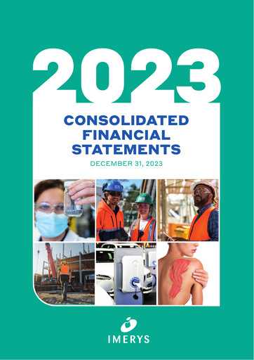 Thumbnail Imerys Financial Statement 2023