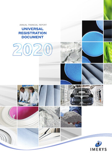 Thumbnail Imerys Universal Registration Document 2020