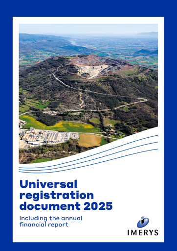 Thumbnail Imerys Universal Registration Document 2025
