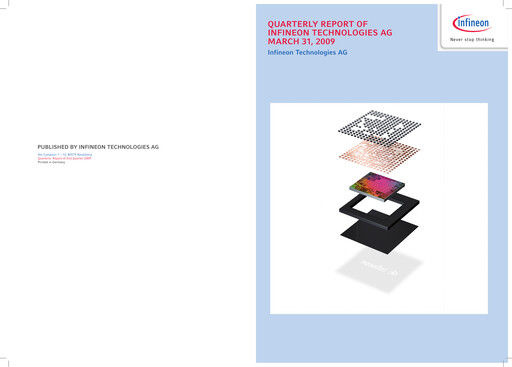 Thumbnail Infineon Half-year Report 2009-h1