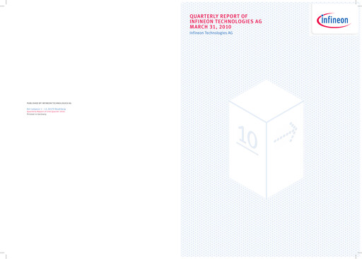 Thumbnail Infineon Half-year Report 2010-h1