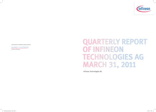 Thumbnail Infineon Half-year Report 2011-h1