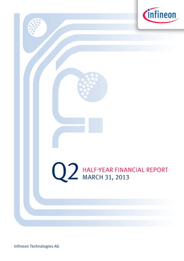 Thumbnail Infineon Half-year Report 2013-h1