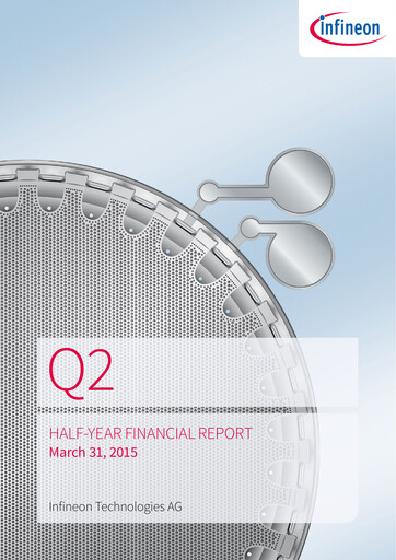 Thumbnail Infineon Half-year Report 2015-h1