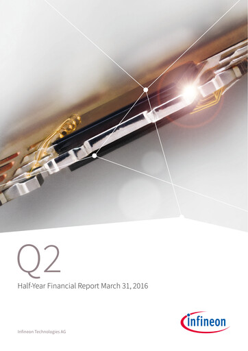 Thumbnail Infineon Half-year Report 2016-h1
