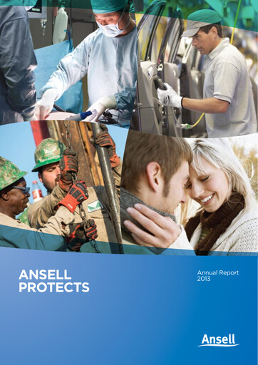 Thumbnail Ansell Annual Report 2013