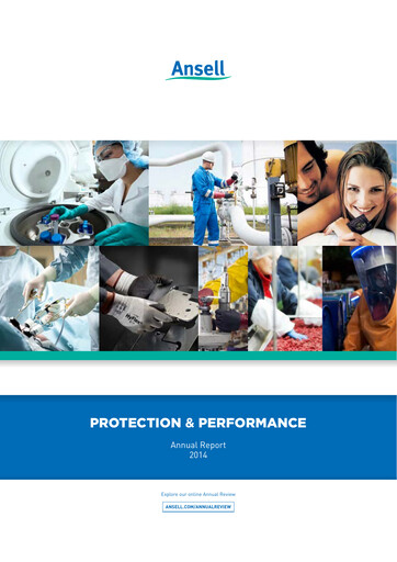 Thumbnail Ansell Annual Report 2014