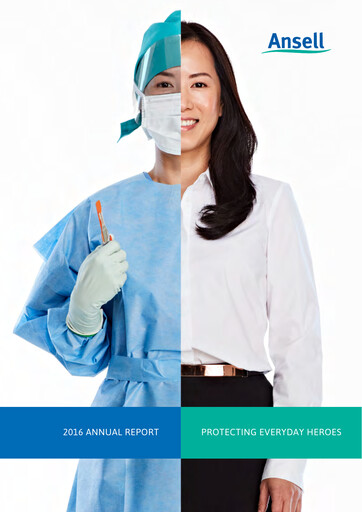 Thumbnail Ansell Annual Report 2016