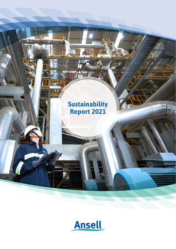 Thumbnail Ansell Sustainability Report 2021