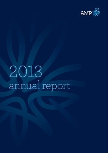 Thumbnail AMP Limited Annual Report 2013