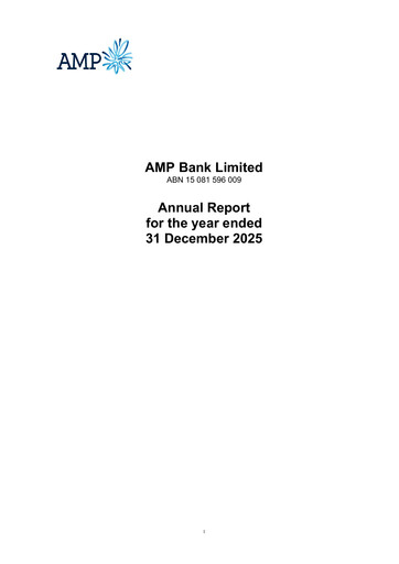 Thumbnail AMP Limited Financial Report 2025
