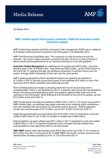 Thumbnail AMP Limited Quarterly Report 2014-q3