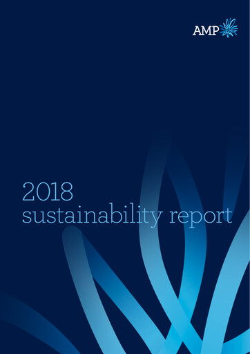 Thumbnail AMP Limited Sustainability Report 2018