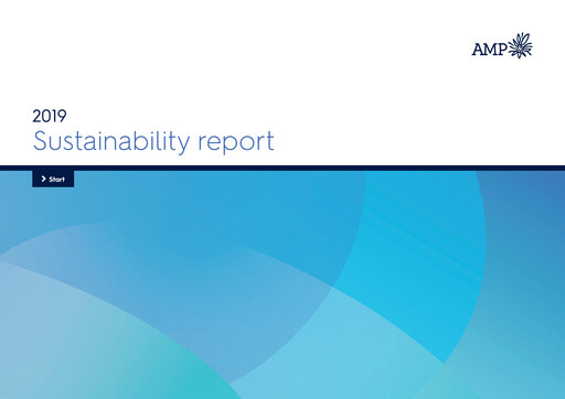 Thumbnail AMP Limited Sustainability Report 2019
