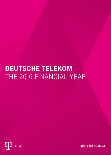 Thumbnail Deutsche Telekom Annual Report 2016