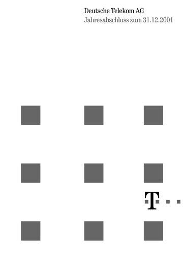 Thumbnail Deutsche Telekom Financial Statement 2001