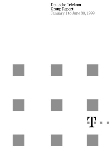 Thumbnail Deutsche Telekom Half-year Report 1999-h1