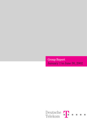 Thumbnail Deutsche Telekom Half-year Report 2002-h1