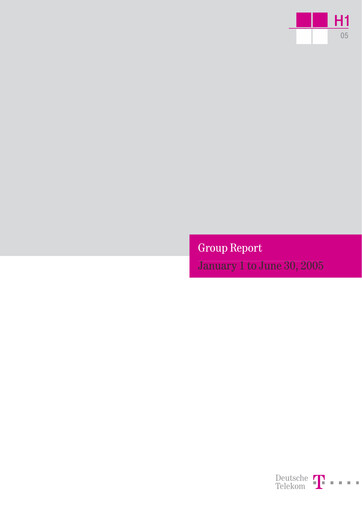 Thumbnail Deutsche Telekom Half-year Report 2005-h1