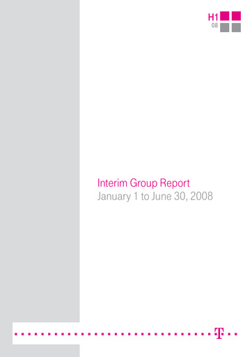 Thumbnail Deutsche Telekom Half-year Report 2008-h1