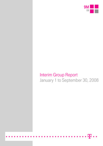 Thumbnail Deutsche Telekom Quarterly Report 2008-q3