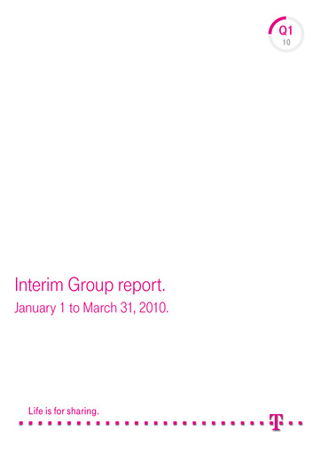 Thumbnail Deutsche Telekom Quarterly Report 2010-q1