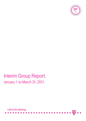 Thumbnail Deutsche Telekom Quarterly Report 2011-q1