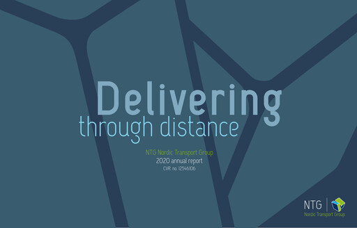 Thumbnail NTG Nordic Transport Group A/S Annual Report 2020