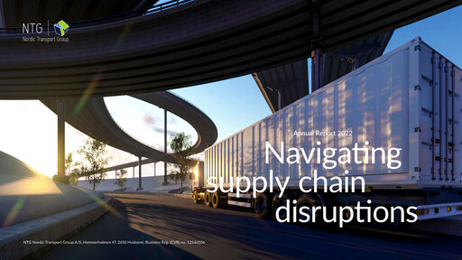 Thumbnail NTG Nordic Transport Group A/S Annual Report 2022