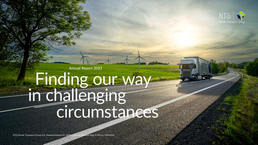 Thumbnail NTG Nordic Transport Group A/S Annual Report 2023