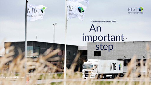 Thumbnail NTG Nordic Transport Group A/S Sustainability Report 2021