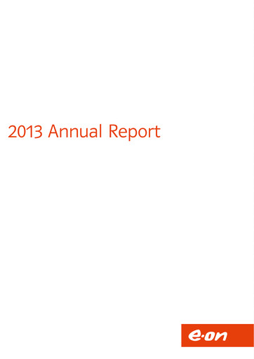 Thumbnail E.ON Annual Report 2013