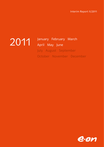 Thumbnail E.ON Half-year Report 2011-h1