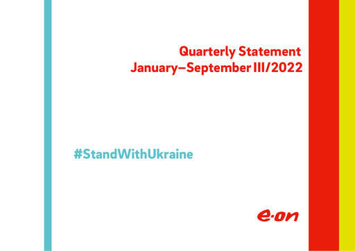 Vorschaubild E.ON Quartalsbericht 2022-q3