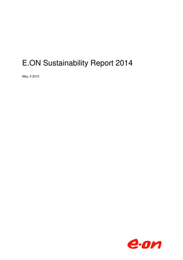 Thumbnail E.ON Sustainability Report 2014