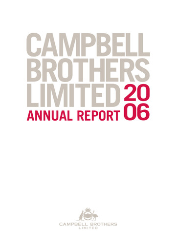 Thumbnail ALS Global Annual Report 2006