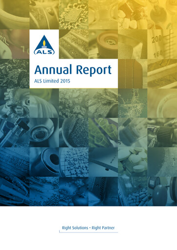 Thumbnail ALS Global Annual Report 2015