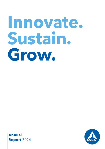 Thumbnail ALS Global Annual Report 2024
