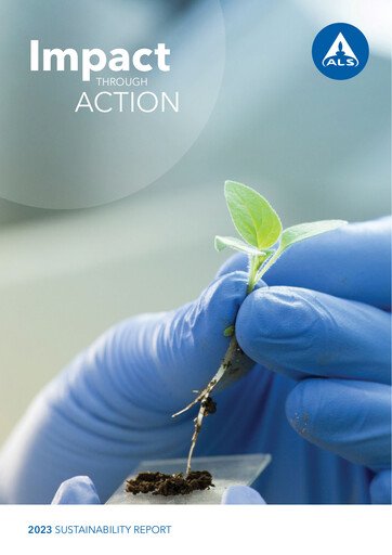 Thumbnail ALS Global Sustainability Report 2023