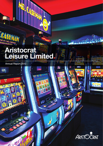 Thumbnail Aristocrat Annual Report 2012